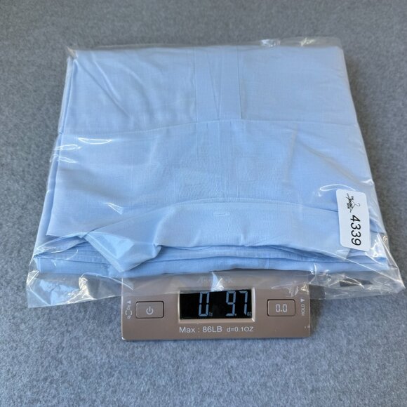 Ralph Lauren Mens 4XB Big Carolina Blue Button Front Shirt Collared Pink Pony SS - Picture 14 of 15